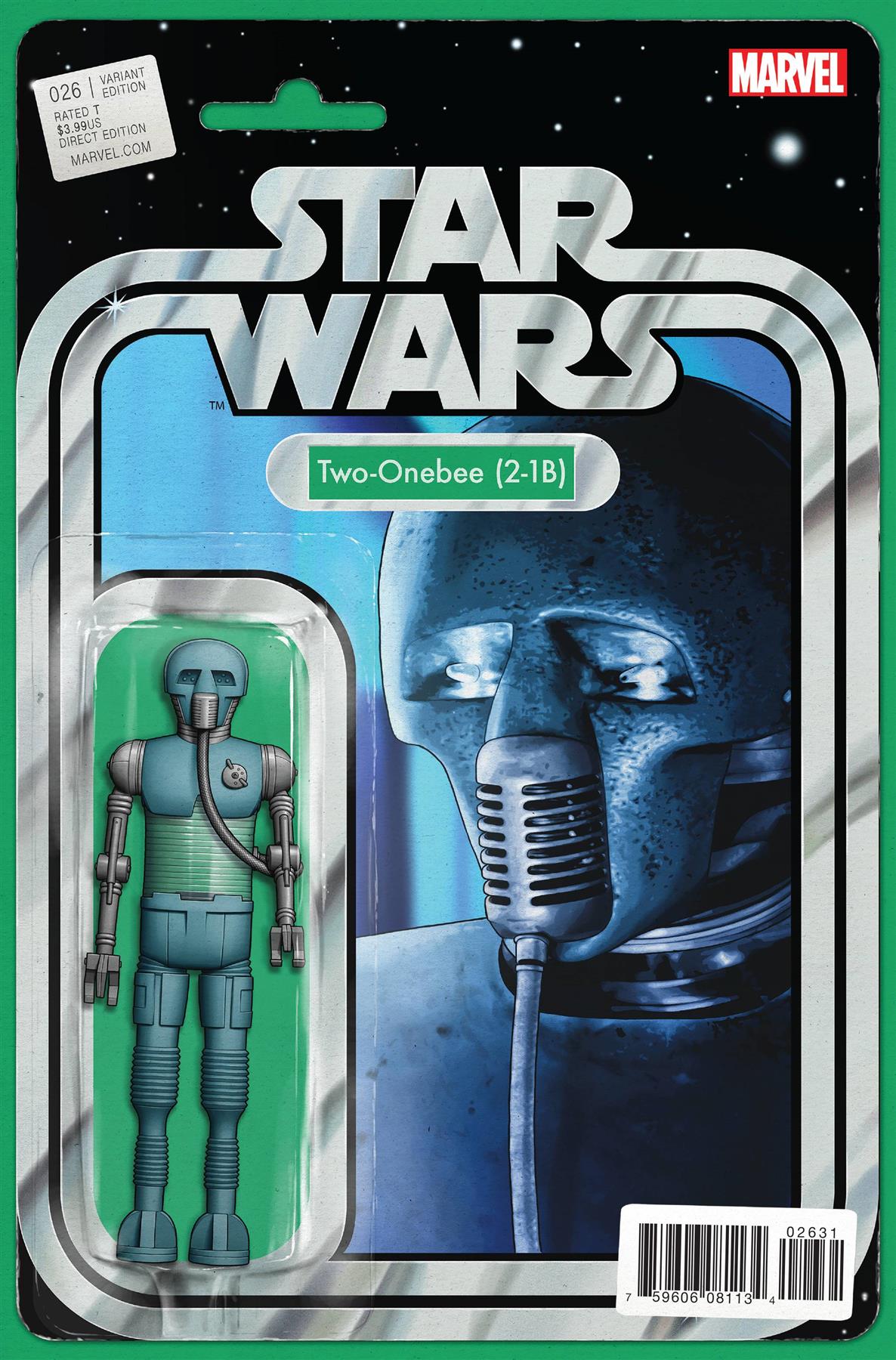 Star Wars #26 Christopher Action Figure Var (Christopher Action Figure Var) Marvel Comics Comic Book