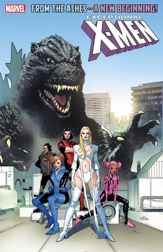 Exceptional X-men #1 Leinil Yu Godzilla Var Leinil Yu Godzilla Var Marvel Prh Comic Book 2024