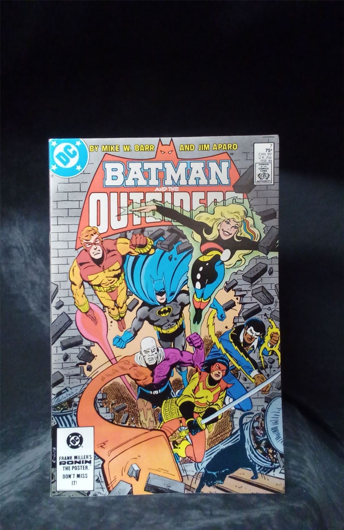 Batman and the Outsiders #7 Direct Edition 1984 DC Comics Comic Book