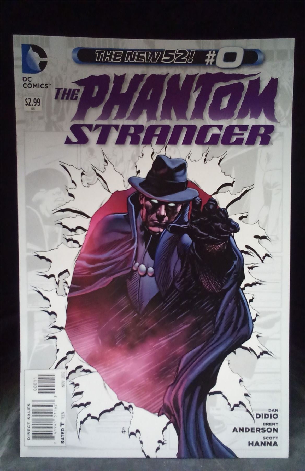 The Phantom Stranger #0 2012 DC  Comics Comic Book