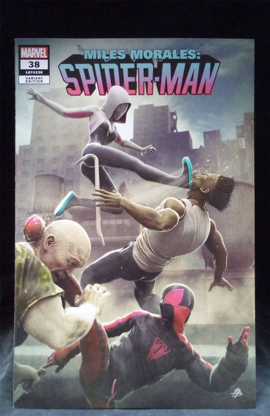 Miles Morales: Spider-Man #38 Barends Cover 2022 Marvel Comics Comic Book