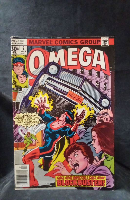 Omega the Unknown #7 1977 Marvel Comics Comic Book