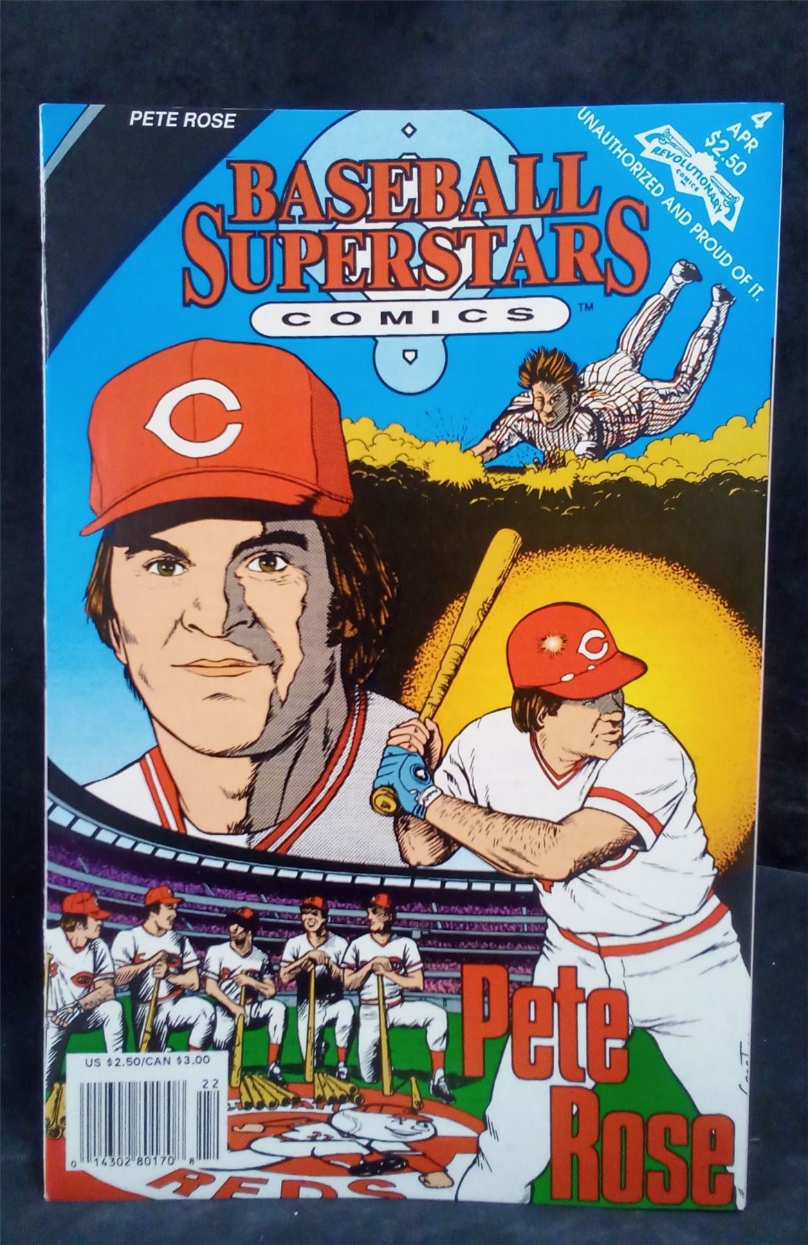Baseball Superstars Comics #4 1992  Comic Book