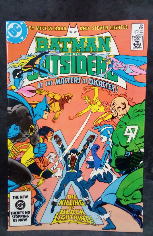 Batman and the Outsiders #10 1984 DC Comics Comic Book
