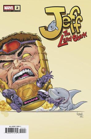 Jeff The Land Shark #2 25 Copy Incv Aaron Kuder Var 25 Copy Incv Aaron Kuder Var Marvel Prh Comic Book 2025
