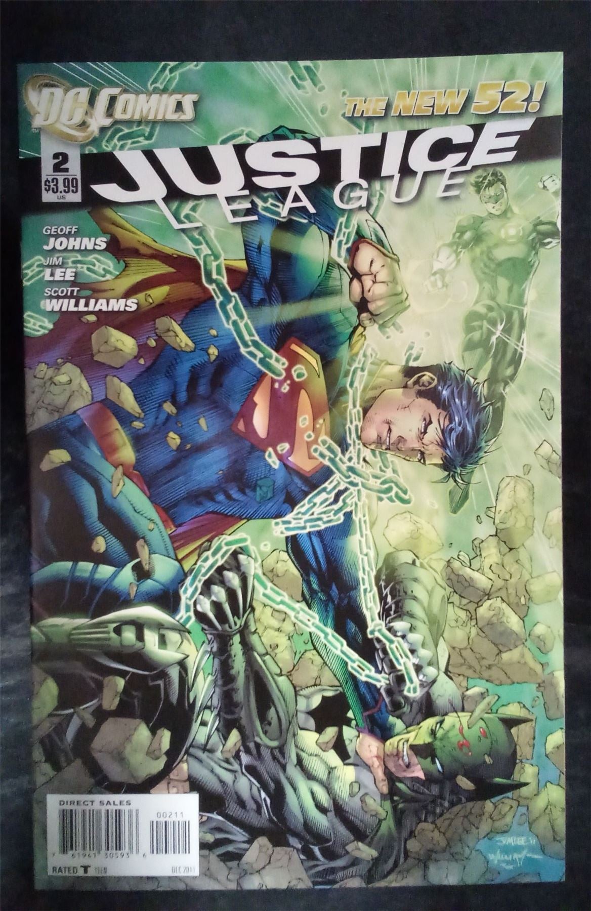 Justice League #2 2011 DC Comics Comic Book
