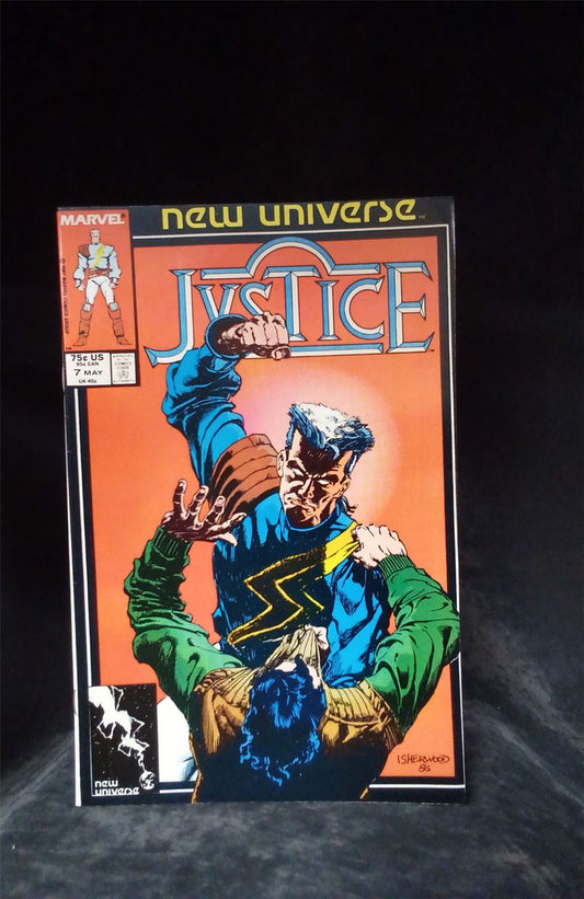 Justice #7 1987 Marvel Comics Comic Book