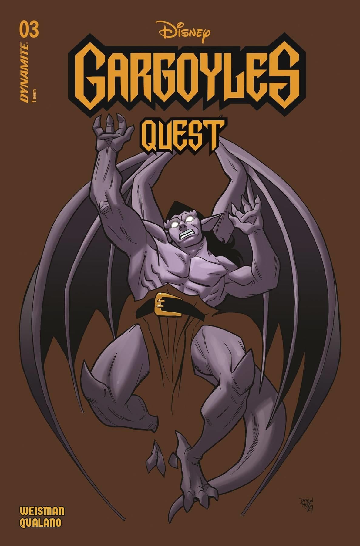 Gargoyles Quest #3 Cvr C Moss Color Bleed (c: 1-0-0) Dynamite Comic Book