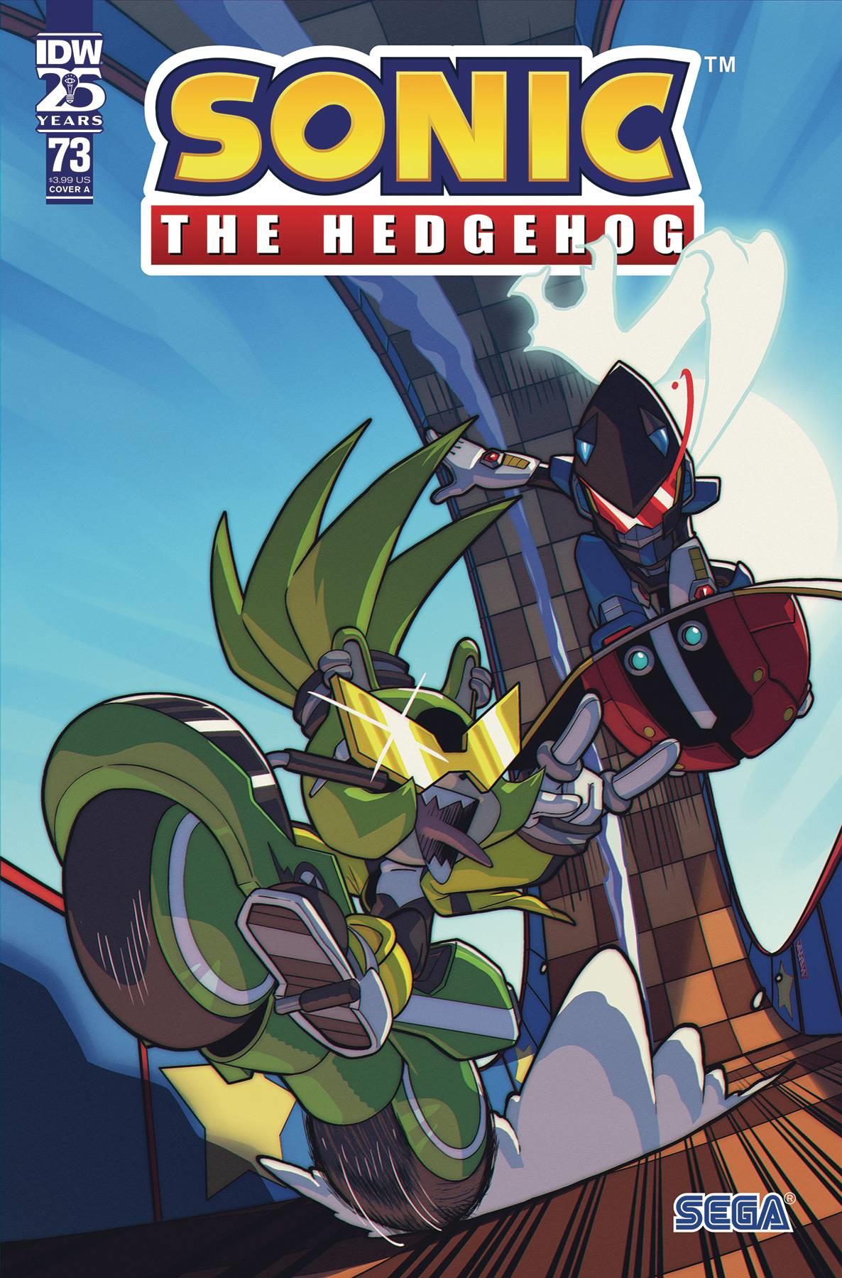 Sonic The Hedgehog #73 Cvr A Jampole Idw-prh Comic Book