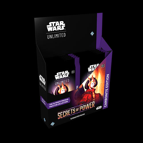 Star Wars Unlimited TCG Secrets of Power Carbonite Booster Box By Fantasy Flight Games