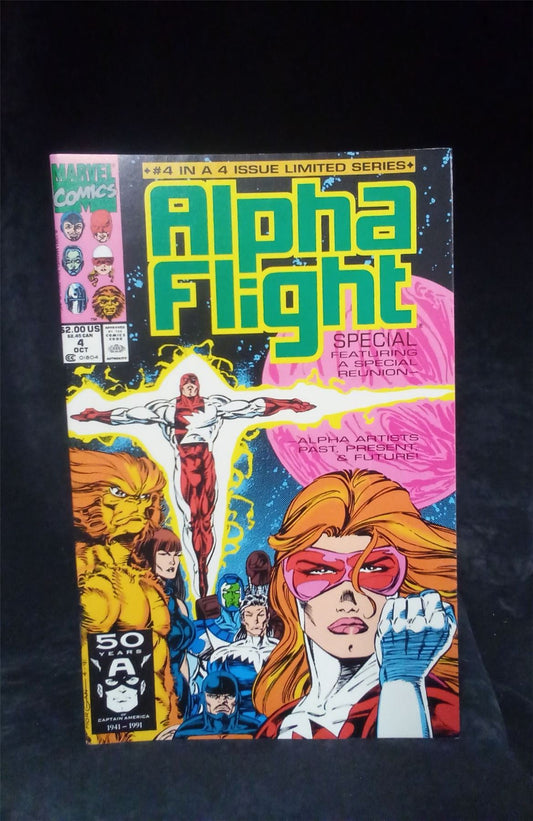 Alpha Flight Special #4 Direct Edition 1991 Marvel Comics Comic Book
