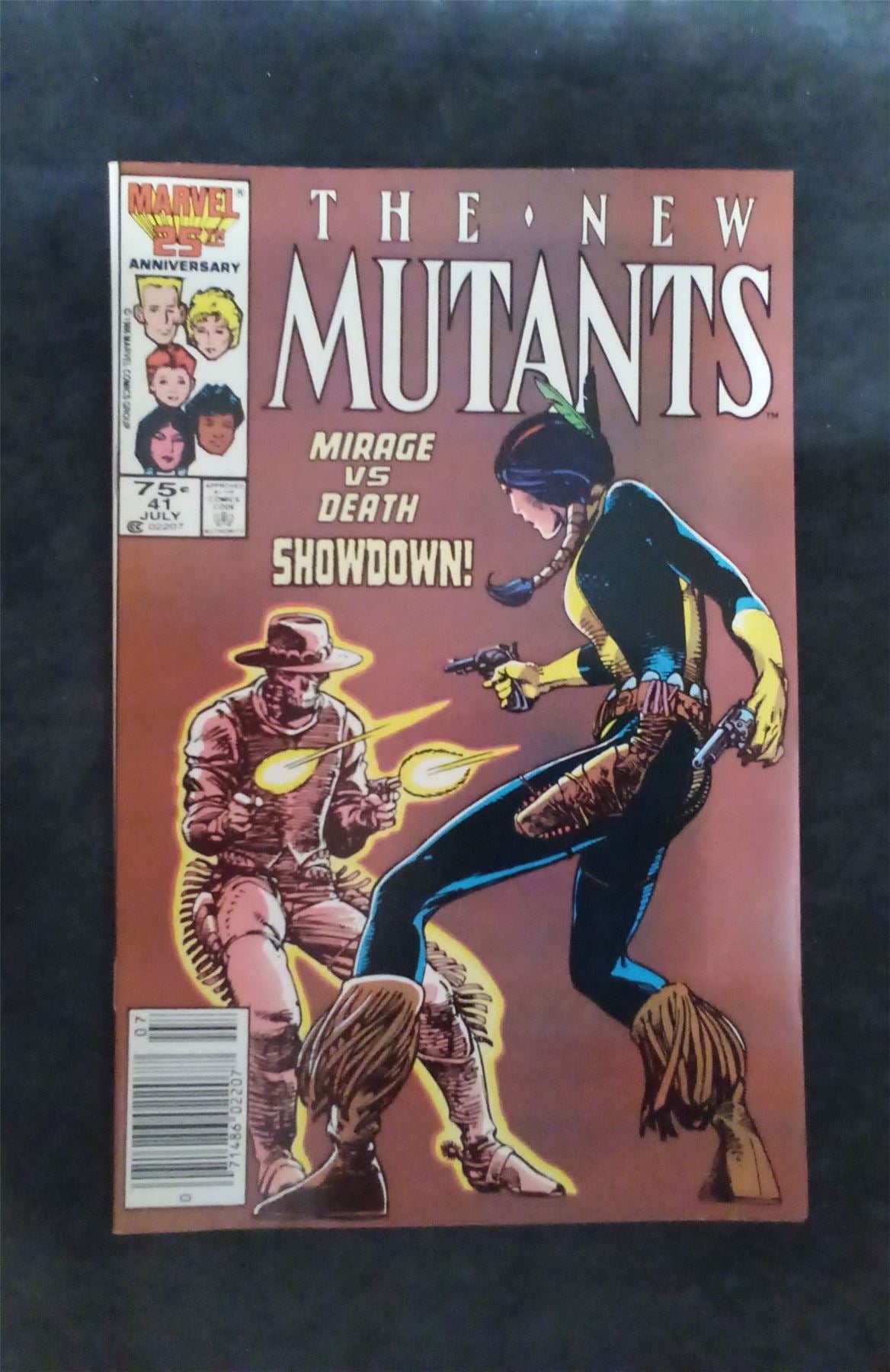 The New Mutants #41 1986 marvel Comic Book