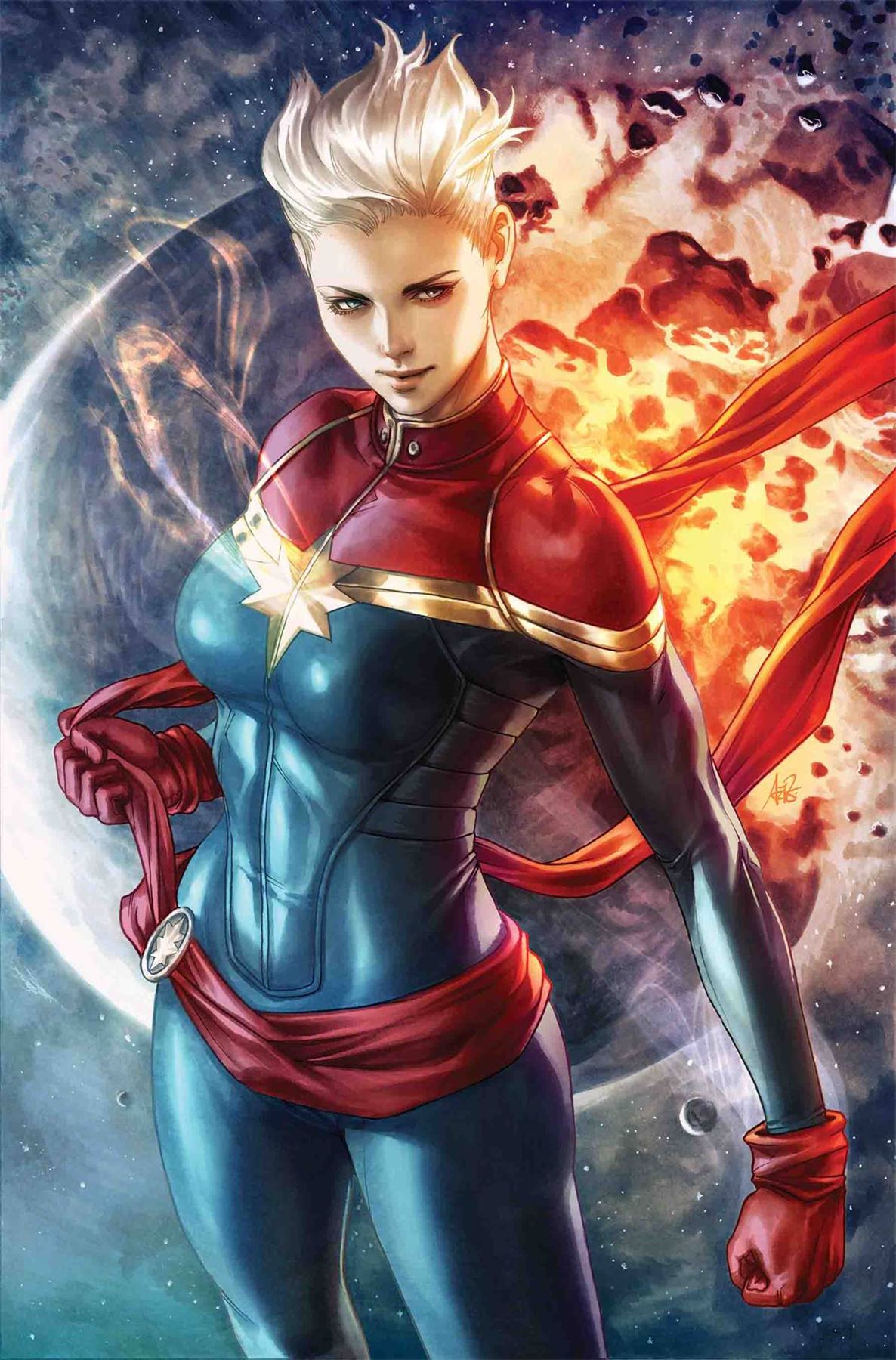 Life Of Captain Marvel #1 (Artgerm Var) Marvel Comics Comic Book