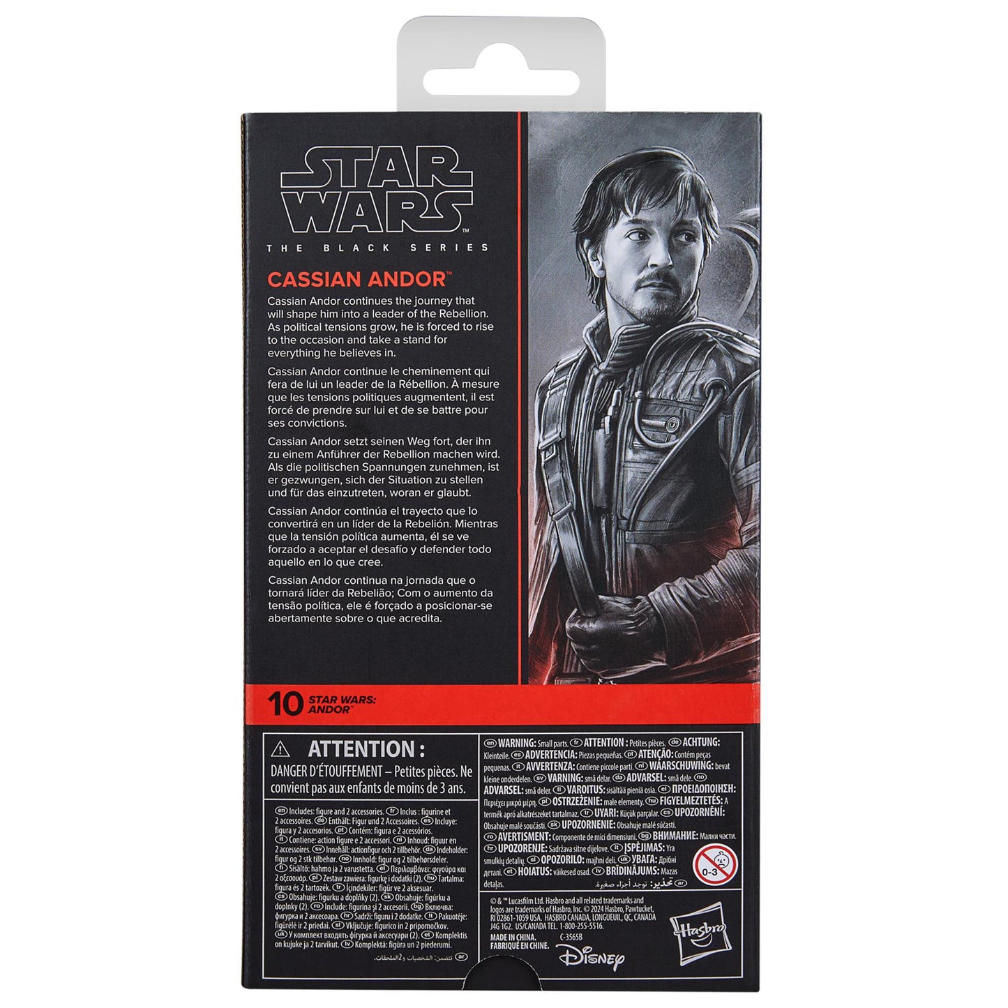 Sw Black Series Andor 6in Scale Cassian Andor Action Figure