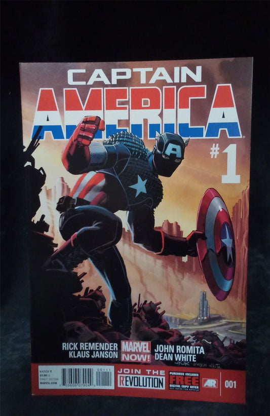 Captain America #1 2013 Marvel Comics Comic Book