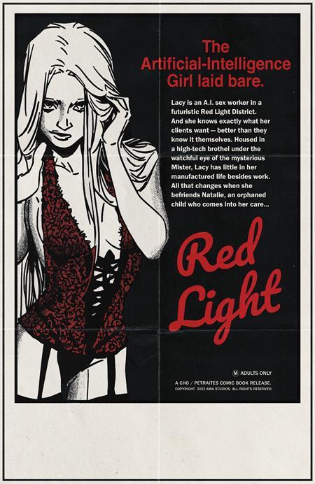 Red Light #3 (of 4) Cvr C Chris Ferguson & Priscilla Petraites Erotic Film Homage Var (mr) AWA Studios Comic Book