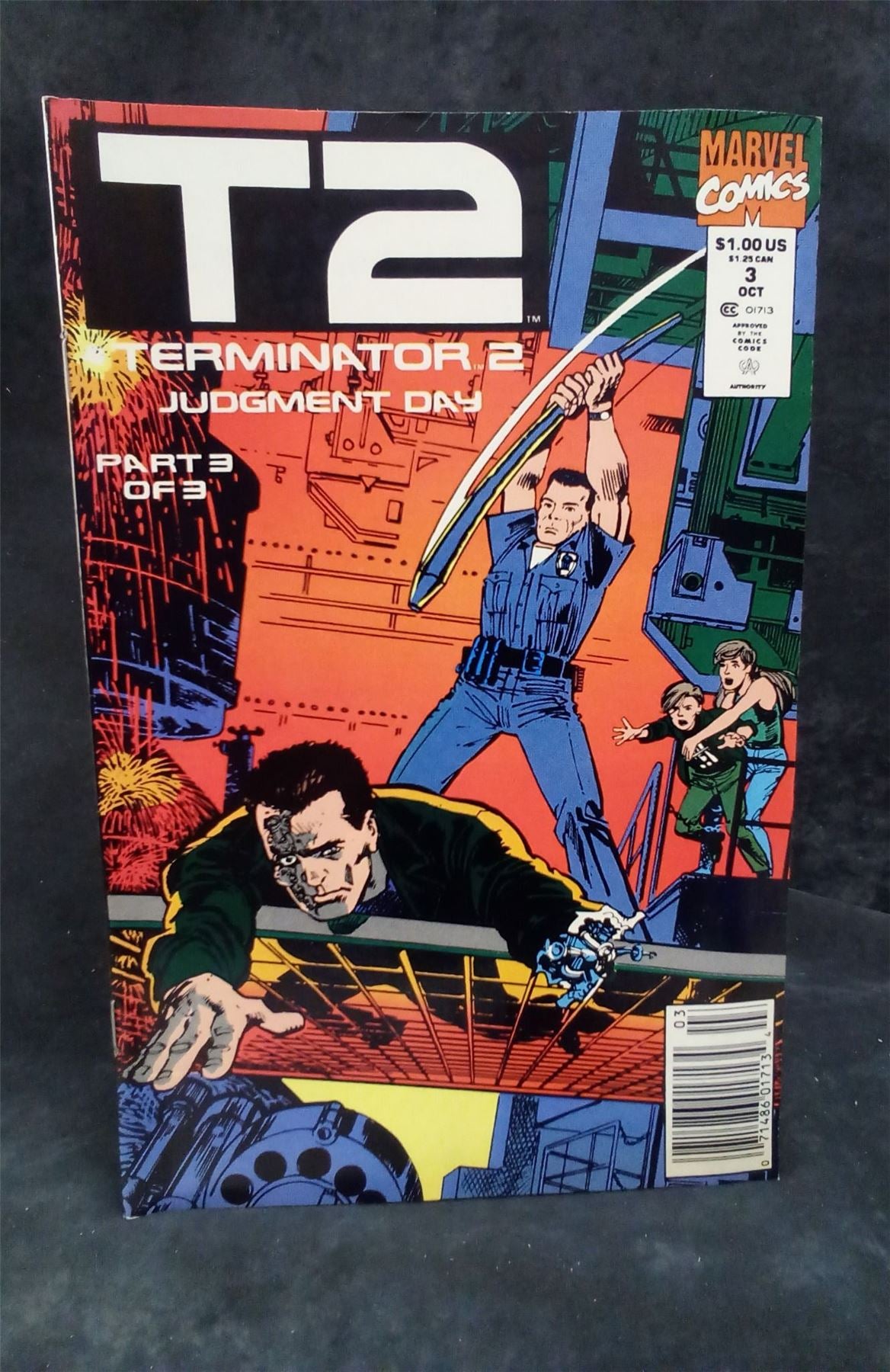 Terminator 2: Judgment Day #3 1991 Marvel Comics Comic Book
