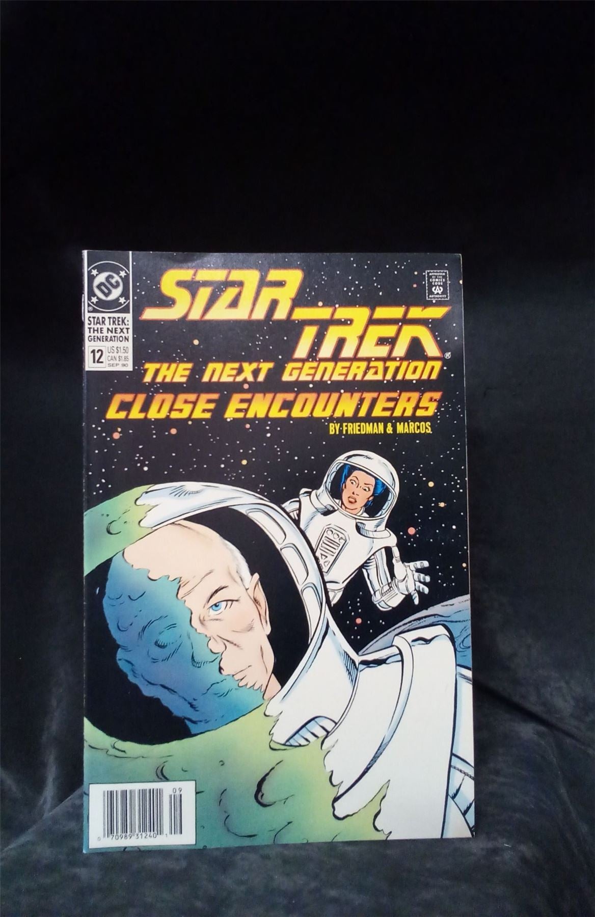 Star Trek: The Next Generation #12 Newsstand Edition 1990 DC Comics Comic Book