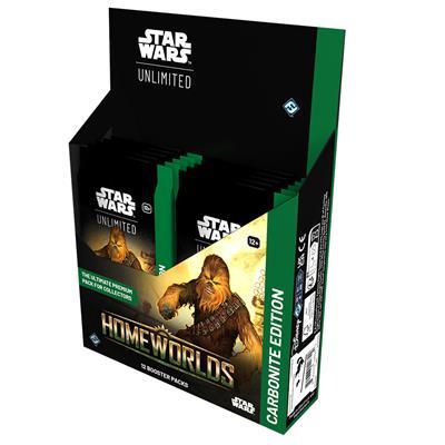 Star Wars Unlimited TCG Homeworlds Carbonite Booster Box By Fantasy Flight Games
