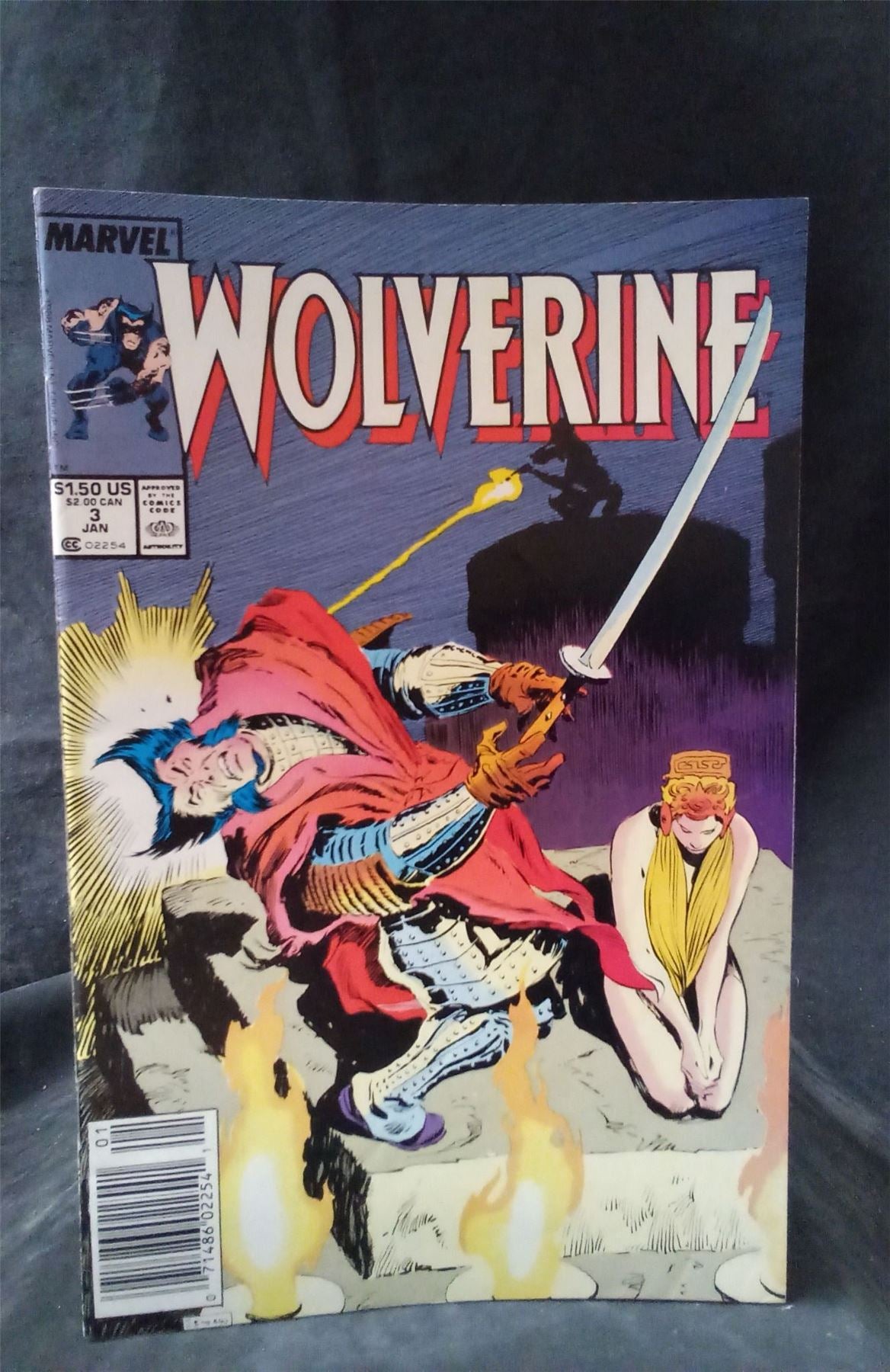 Wolverine #3 1989 Marvel Comics Comic Book