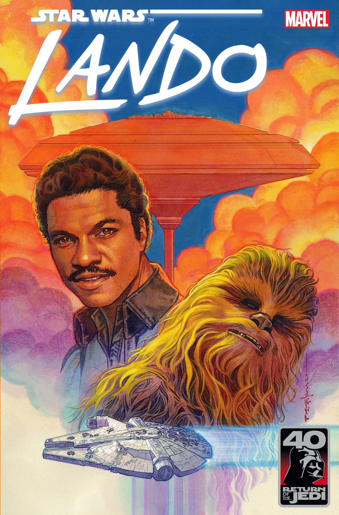 Star Wars Return Of Jedi Lando #1 Stelfreeze Var Marvel Prh Comic Book