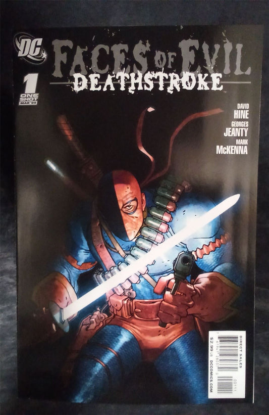 Faces of Evil: Deathstroke #1 2009 DC Comics Comic Book