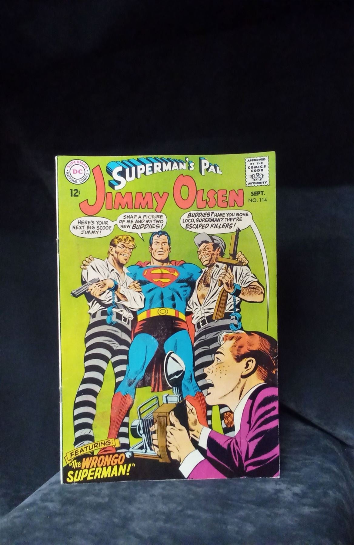 Superman&#039;s Pal, Jimmy Olsen #114 1968 DC Comics Comic Book