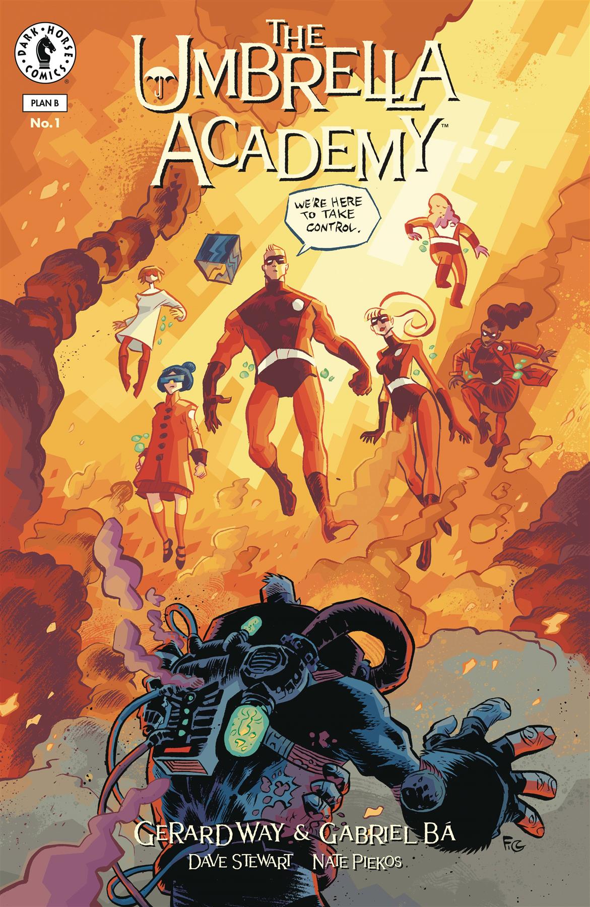 Umbrella Academy Plan B #1 Cvr B Moon Cvr B Moon Dark Horse Prh Comic Book 2025