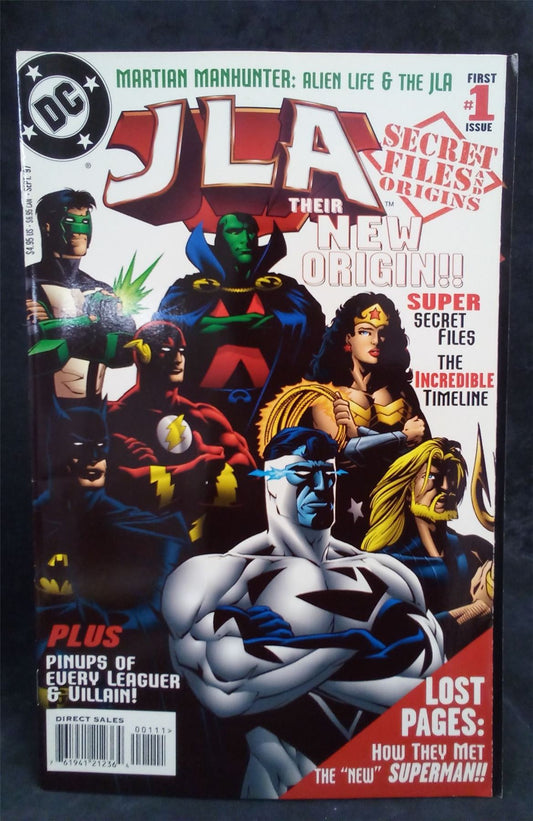 JLA Secret Files and Origins #1 1997 DC Comics Comic Book