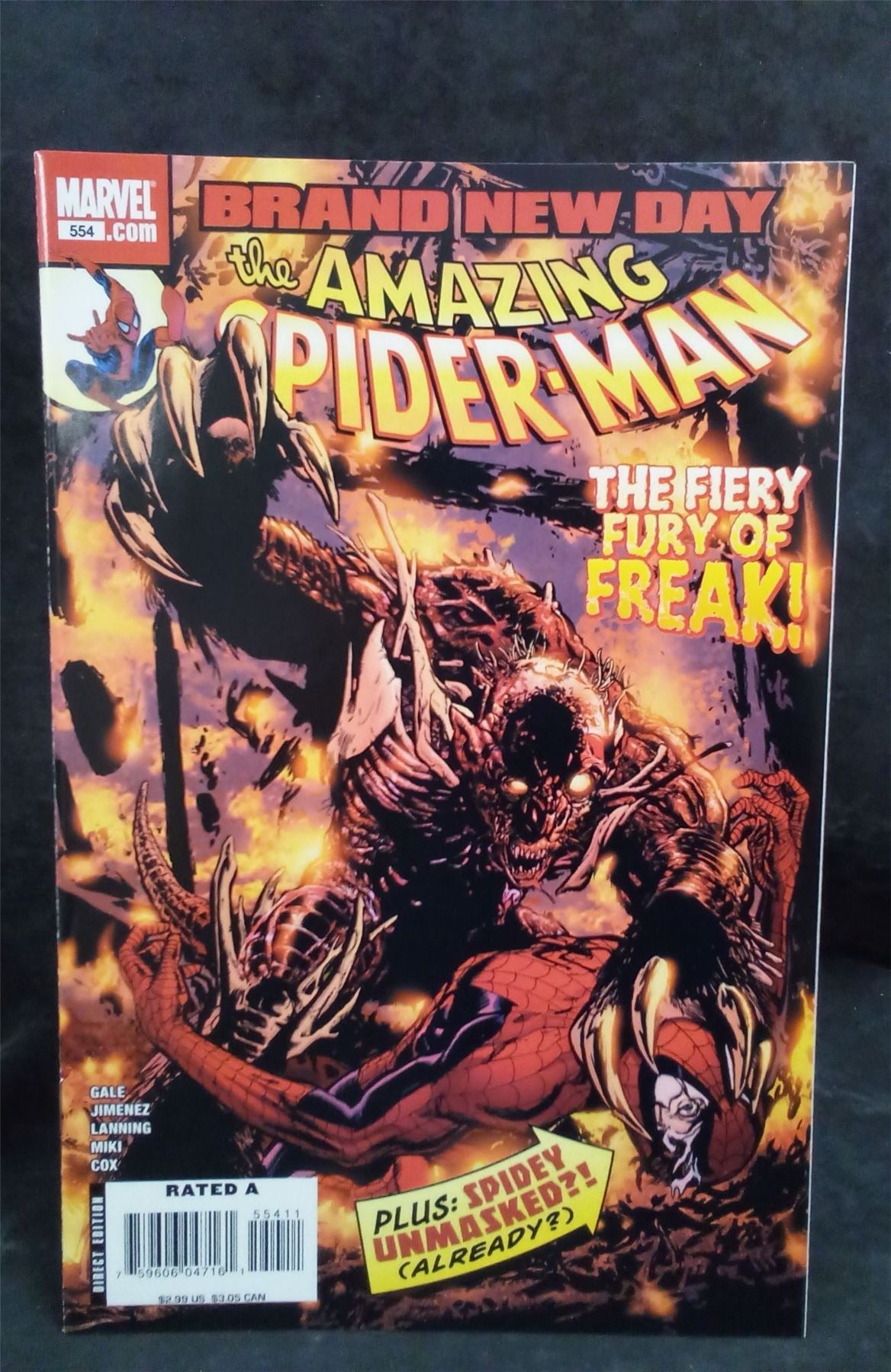 The Amazing Spider-Man #554 2008 Marvel Comics Comic Book