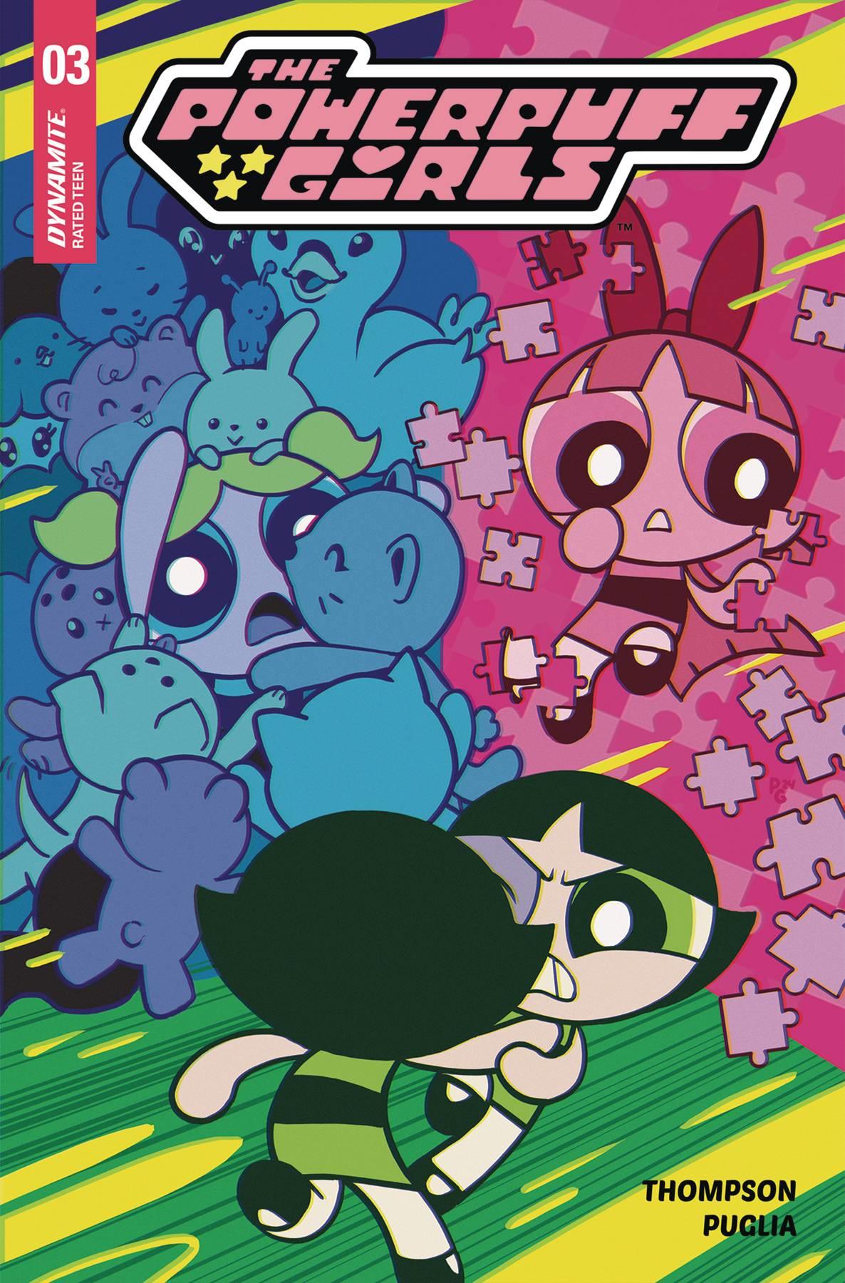 Powerpuff Girls #3 Cvr B Ganucheau Dynamite Comic Book