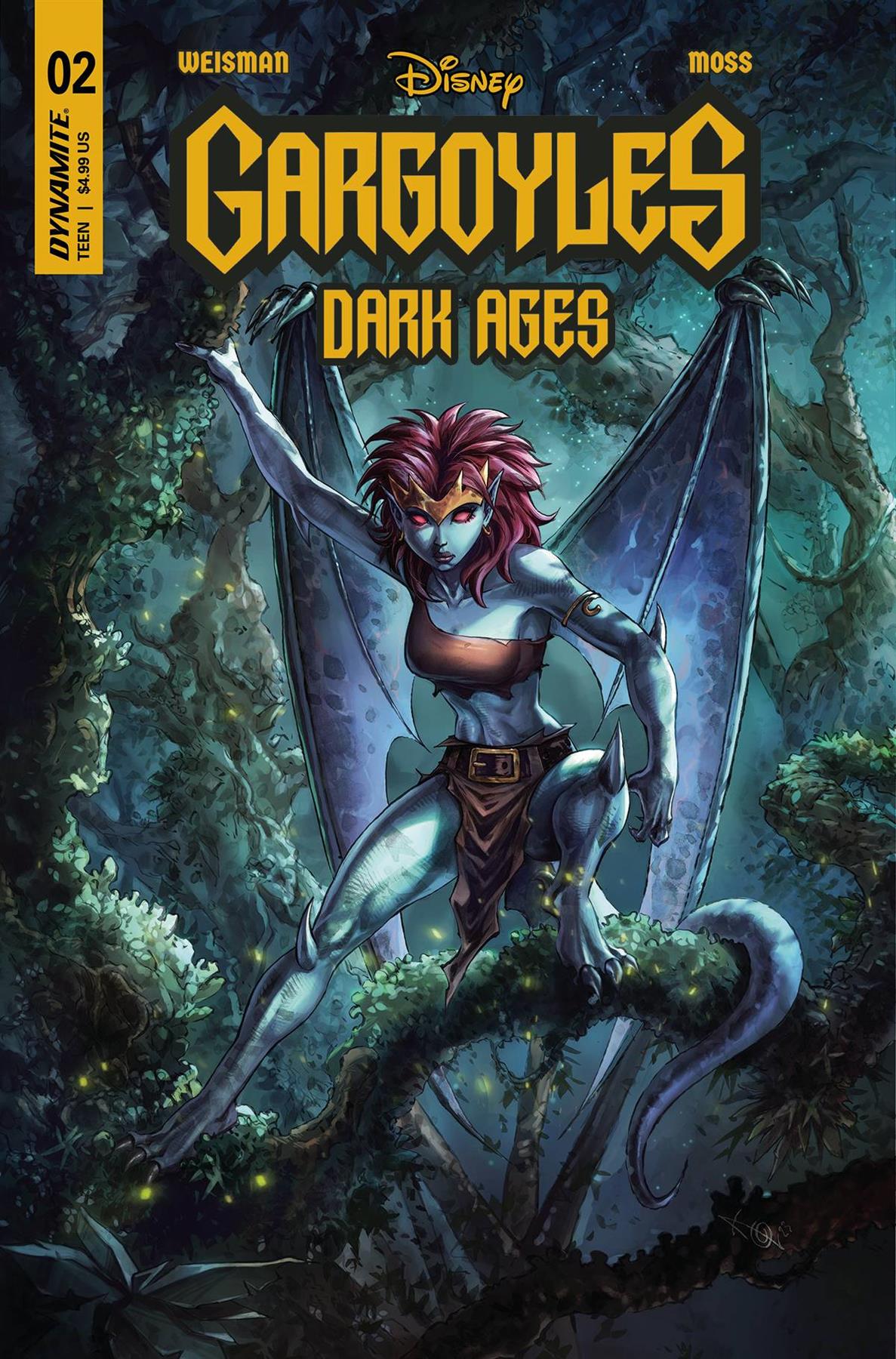 Gargoyles Dark Ages #2 Cvr B Quah Dynamite Comic Book