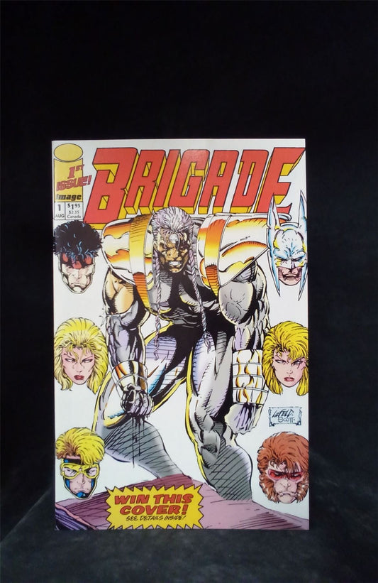 Brigade #1 Direct Edition 1992 Image Comics Comic Book