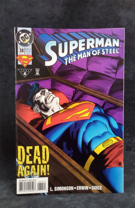 Superman: The Man of Steel #38 1994 DC Comics Comic Book