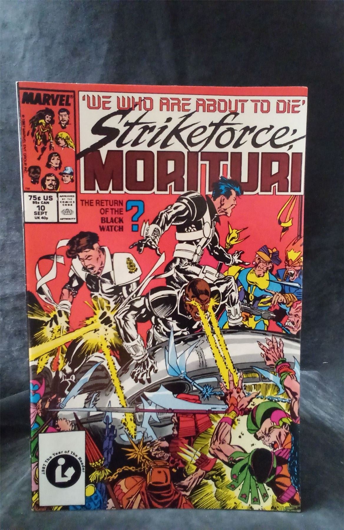 Strikeforce: Morituri #10 1987 Marvel Comics Comic Book
