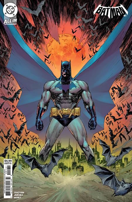 BATMAN #1 CVR C MARC SILVESTRI CARD STOCK VAR  DC Comics Comic Book 2025