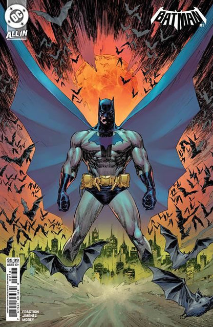 BATMAN #1 CVR C MARC SILVESTRI CARD STOCK VAR  DC Comics Comic Book 2025