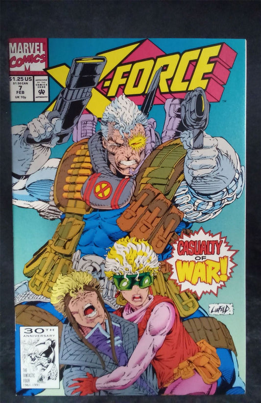 X-Force #7 1992 Marvel Comics Comic Book