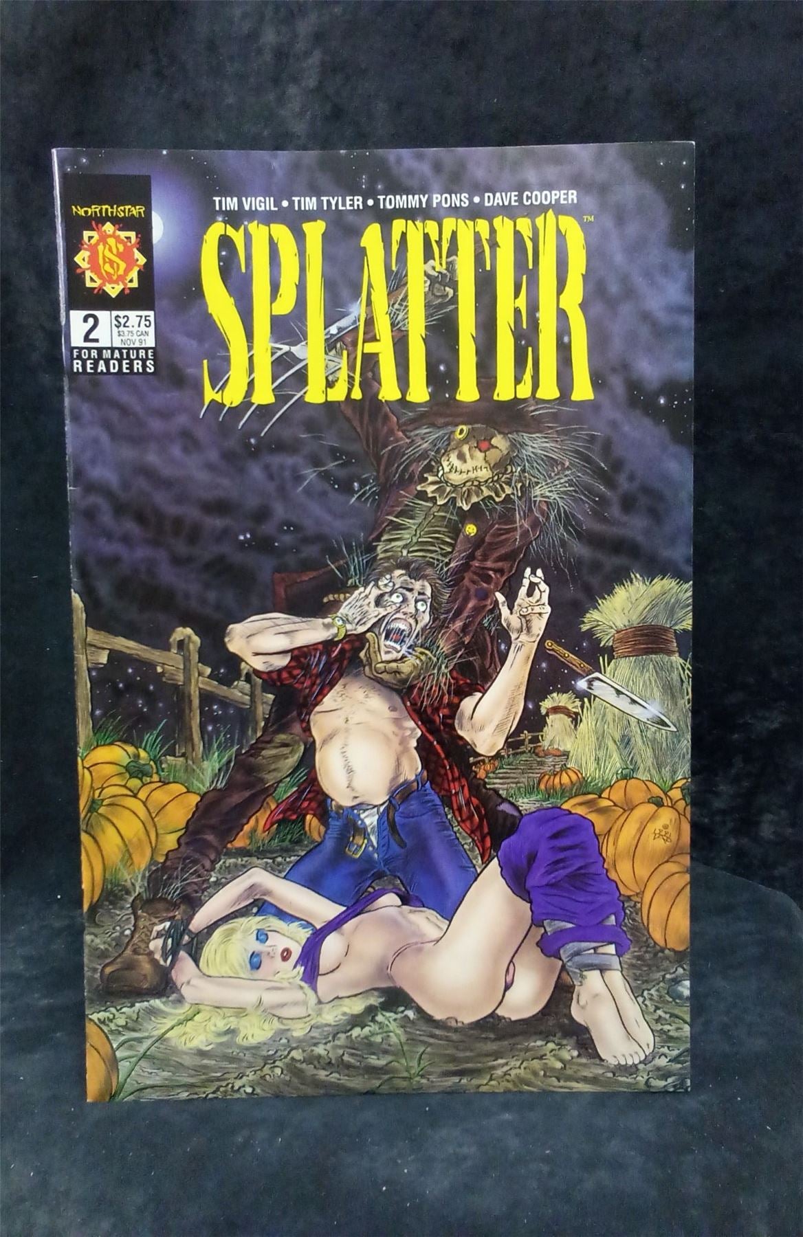 Splatter #2 1991  Comic Book