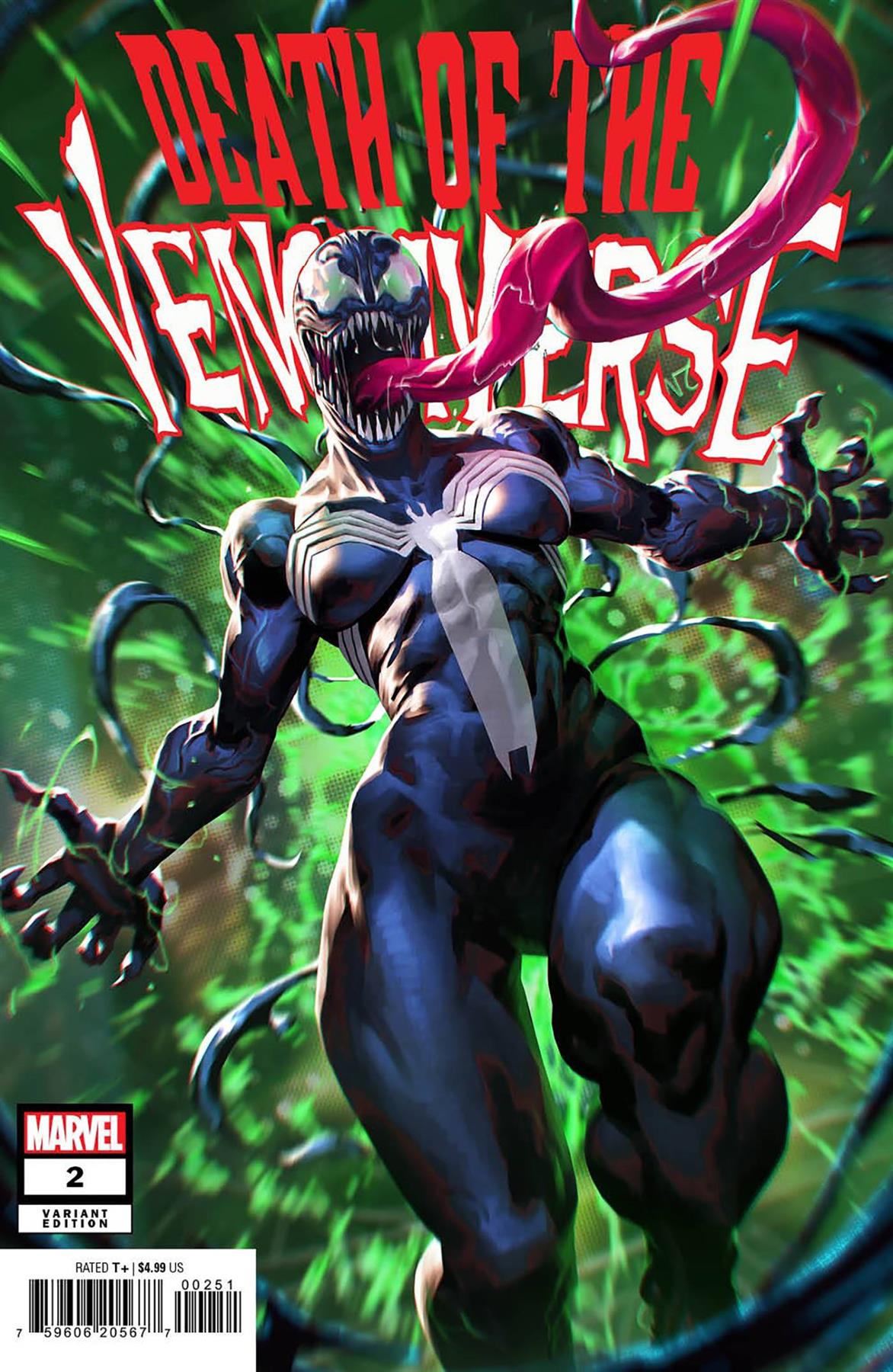 Death Of Venomverse #2 (Derrick Chew Var) Marvel Prh Comic Book 2023