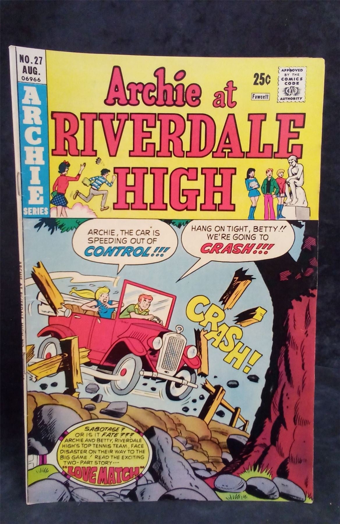 Archie at Riverdale High #27 1975 Archie Comics Comic Book