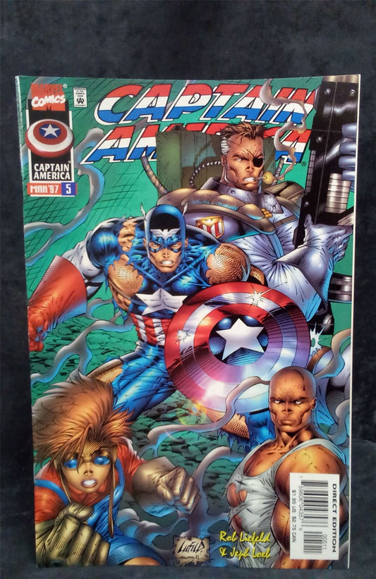 Captain America #5 1997 Marvel Comics Comic Book