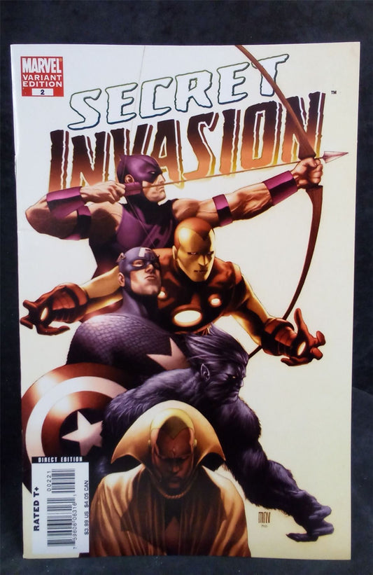 Secret Invasion #2 2008 Marvel Comics Comic Book