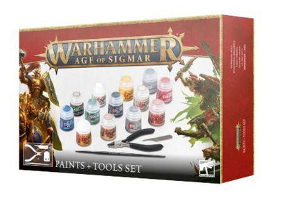 Warhammer Age of Sigmar- Paints + Tools Set 80-17 by Games Workshop