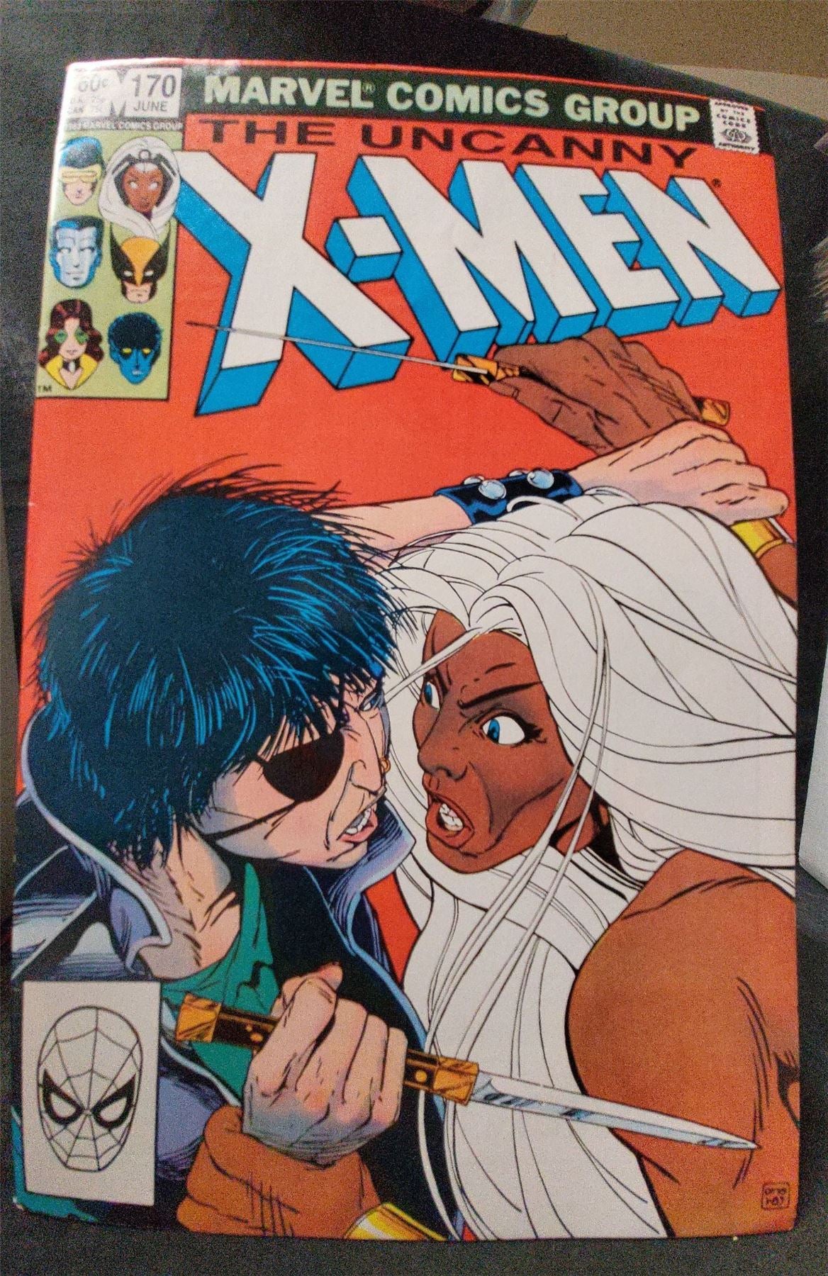 The Uncanny X-Men #170 Direct Edition 1984 Marvel Comics Comic Book
