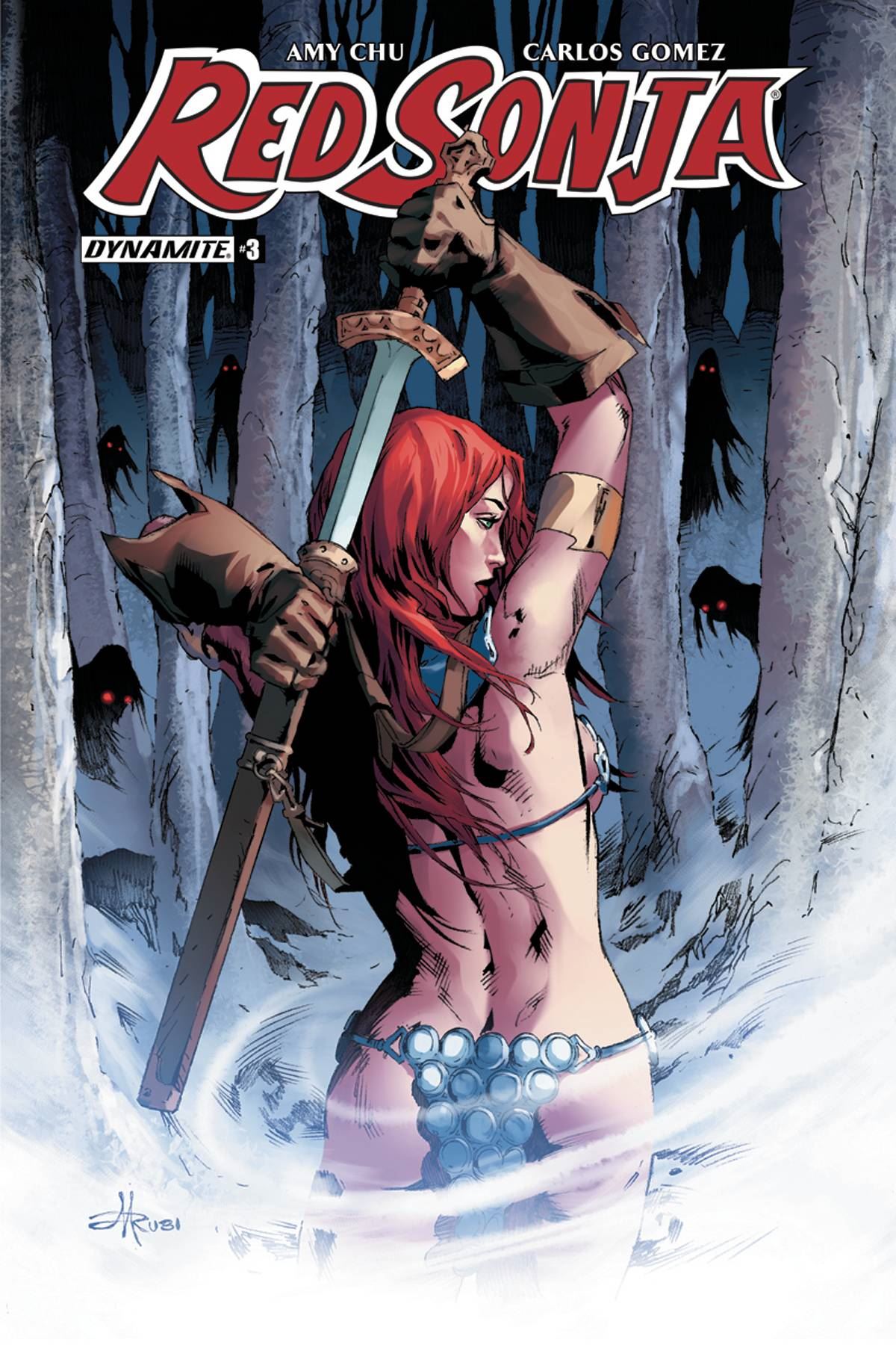 Red Sonja #3 (Cvr E Rubi Exc Subscription Var) D. E. Comic Book