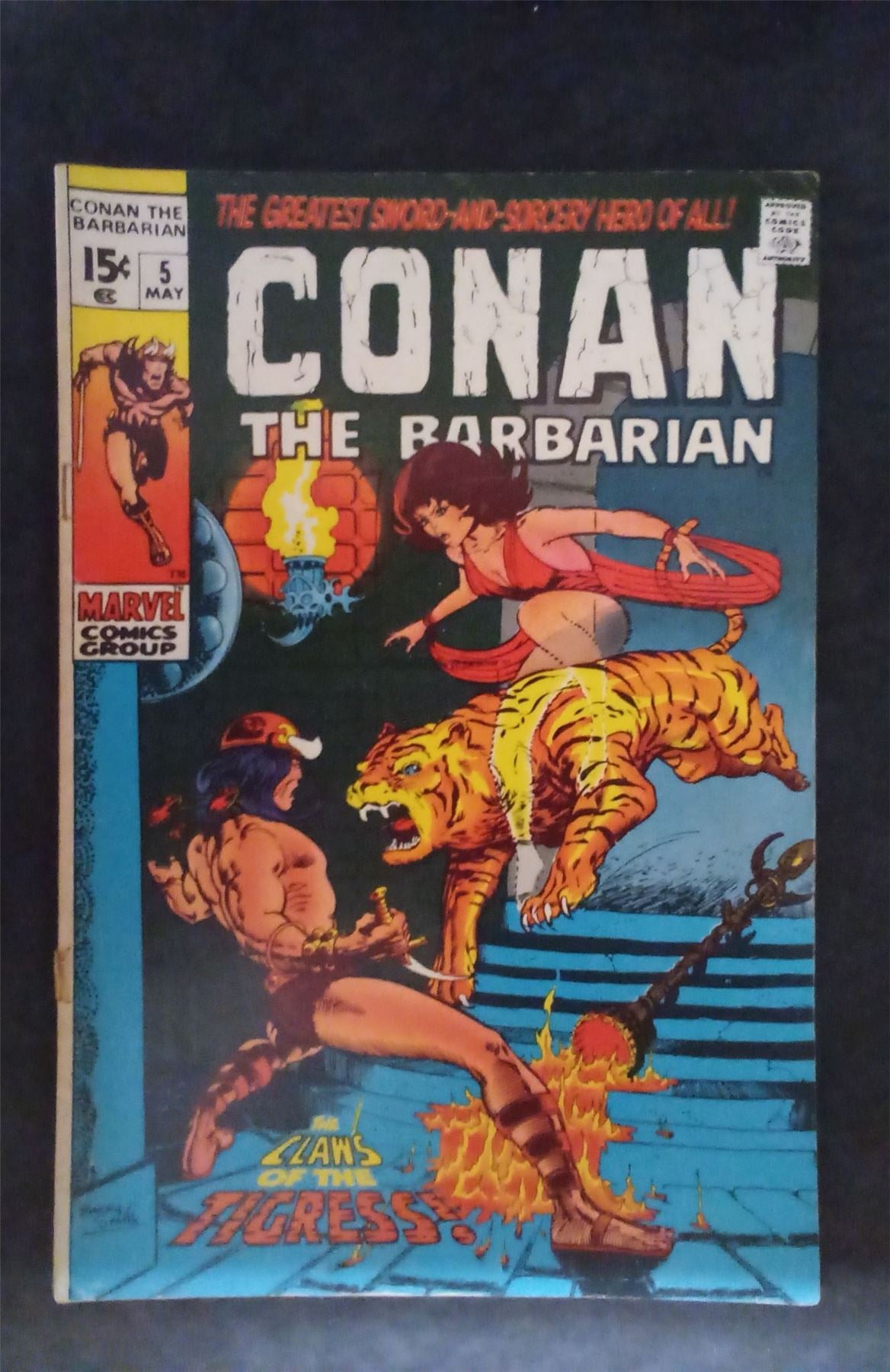 Conan the Barbarian #5 1971 marvel Comic Book