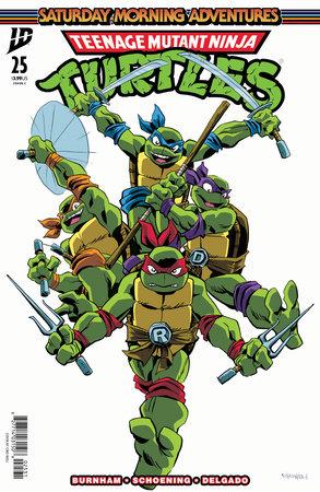 Tmnt Saturday Morning Adv #25 Cvr C Nieli Idw-prh Comic Book