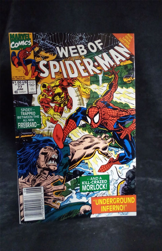 Web of Spider-Man #77 1991 Marvel Comics Comic Book