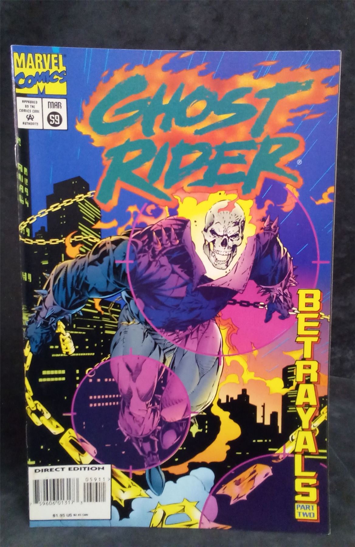 Ghost Rider #59 1995 Marvel Comics Comic Book